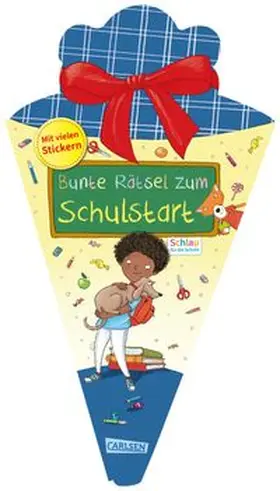 Mildner |  Schlau für die Schule: Bunte Rätsel zum Schulstart (Schultüte 2025 blau) | Buch |  Sack Fachmedien