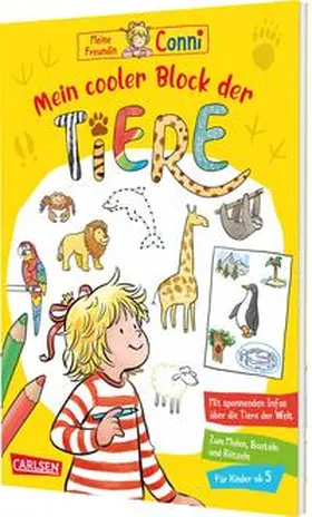 Sörensen |  Conni Gelbe Reihe (Beschäftigungsbuch): Mein cooler Block der Tiere | Buch |  Sack Fachmedien