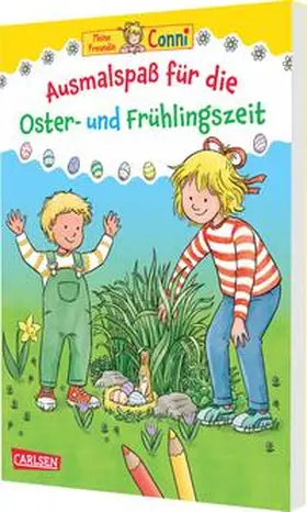 Sörensen |  Conni Gelbe Reihe (Beschäftigungsbuch): Ausmalspaß für die Oster- und Frühlingszeit | Buch |  Sack Fachmedien