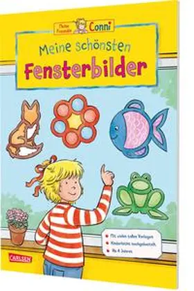 Sörensen / Velte |  Conni Gelbe Reihe (Beschäftigungsbuch): Meine schönsten Fensterbilder | Buch |  Sack Fachmedien