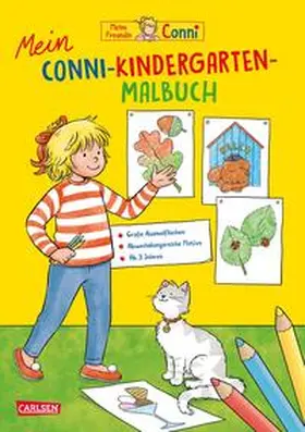Sörensen / Velte |  Conni Gelbe Reihe (Beschäftigungsbuch): Mein Conni-Kindergarten-Malbuch | Buch |  Sack Fachmedien