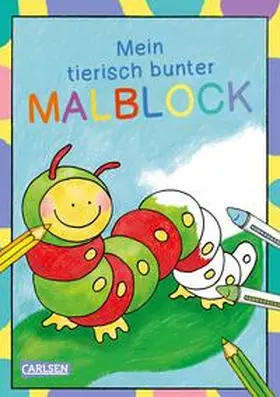  Mein tierisch bunter Malblock | Buch |  Sack Fachmedien