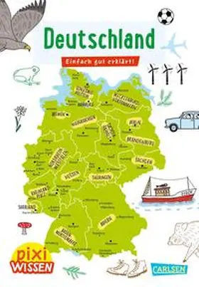 Stahr |  Pixi Wissen 109: Deutschland | Buch |  Sack Fachmedien