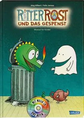 Hibert / Janosa / Hilbert |  Ritter Rost und das Gespenst. Buch und CD | Buch |  Sack Fachmedien