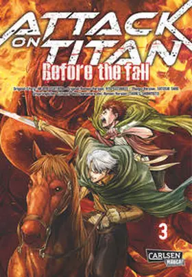 Isayama / Suzukaze |  Attack on Titan - Before the Fall 3 | Buch |  Sack Fachmedien