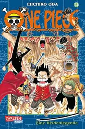 Oda |  One Piece 43. Eine Heldenlegende | Buch |  Sack Fachmedien