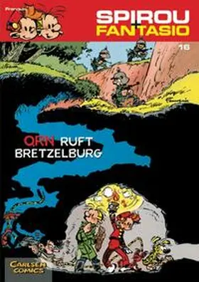 Franquin | Spirou und Fantasio 16. QRN ruft Bretzelburg | Buch | 978-3-551-77216-9 | www.sack.de