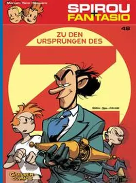 Morvan / Munuera / Yann |  Spirou & Fantasio 48: Zu den Ursprüngen des Z | Buch |  Sack Fachmedien