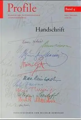 Hemecker |  Profile 4, Handschrift | Buch |  Sack Fachmedien