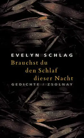 Schlag |  Brauchst du den Schlaf dieser Nacht | Buch |  Sack Fachmedien