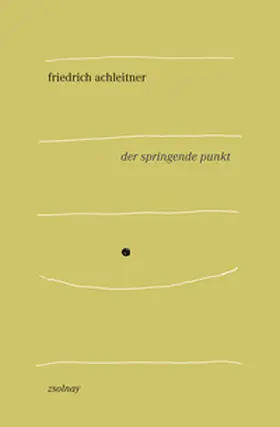 Achleitner |  der springende punkt | Buch |  Sack Fachmedien