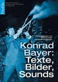 Eder / Kastberger |  Konrad Bayer: Texte, Bilder, Sounds | Buch |  Sack Fachmedien