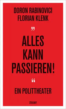 Rabinovici / Klenk |  "Alles kann passieren!" | Buch |  Sack Fachmedien