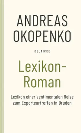 Okopenko |  Lexikon Roman | Buch |  Sack Fachmedien