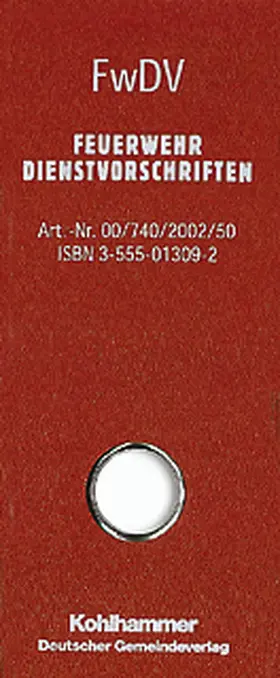 FwDV-Sammelbox | Buch | 978-3-555-01309-1 | www.sack.de