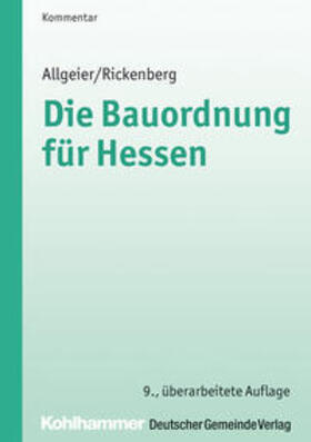Allgeier |  Die Bauordnung für Hessen | eBook | Sack Fachmedien