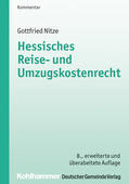 Nitze |  Nitze, G: Hessisches Reise- und Umzugskostenrecht | Buch |  Sack Fachmedien