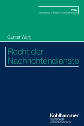 Warg | Recht der Nachrichtendienste | E-Book | sack.de