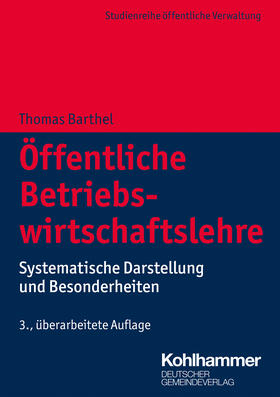 Barthel | Öffentliche Betriebswirtschaftslehre | Buch | sack.de