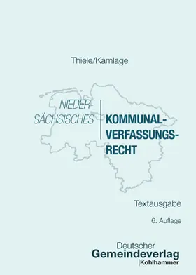 Kamlage |  Niedersächsisches Kommunalverfassungsgesetz | Buch |  Sack Fachmedien