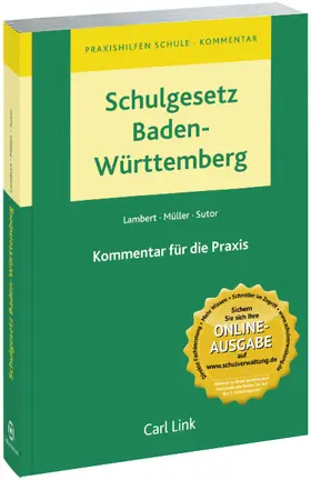 Lambert | Lambert, J: Schulgesetz Baden-Württemberg | Buch | 978-3-556-06563-1 | sack.de