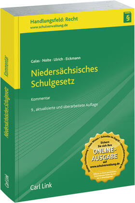 Galas / Nolte / Ulrich | Niedersächsisches Schulgesetz | Buch | 978-3-556-06922-6 | sack.de