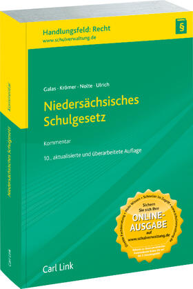 Galas / Nolte / Krömer | Niedersächsisches Schulgesetz | Buch | 978-3-556-07252-3 | sack.de