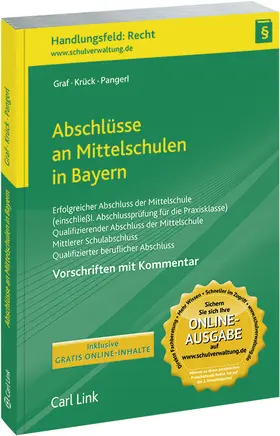 Graf / Krück / Pangerl |  Abschlüsse an Mittelschulen in Bayern | Buch |  Sack Fachmedien