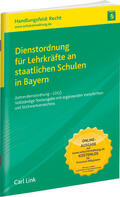  Dienstordnung für Lehrkräfte an staatlichen Schulen in Bayern | Buch |  Sack Fachmedien