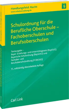  Schulordnung für die Berufliche Oberschule - Fachoberschulen | Buch |  Sack Fachmedien