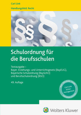 Schulordnung für die Berufsschulen | Buch | 978-3-556-09861-5 | sack.de
