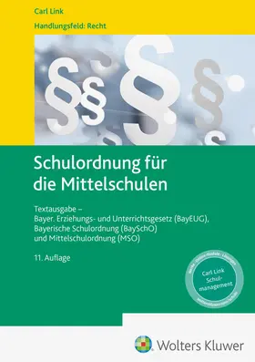  Schulordnung für die Mittelschulen | Buch |  Sack Fachmedien