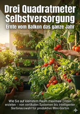 Hartmann |  Drei Quadratmeter Selbstversorgung: Ernte vom Balkon das ganze Jahr | Buch |  Sack Fachmedien