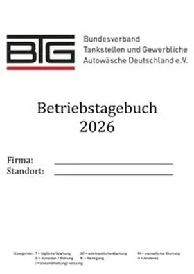 Huber |  Betriebstagebuch / Betriebstagebuch 2026 | Buch |  Sack Fachmedien
