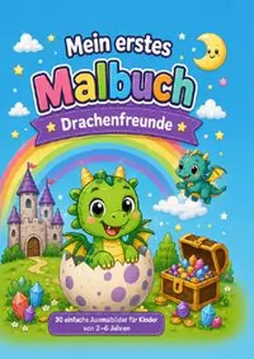 Hübner | Mein erstes Malbuch / Mein erstes Malbuch-Drachenfreunde | Buch | 978-3-565-54087-7 | www.sack.de
