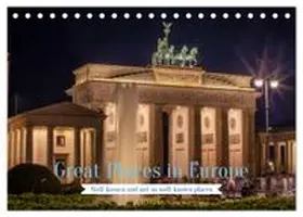 CALVENDO / Bugdoll |  Great Places in Europe (Desk Calendar 2027 DIN A5 landscape), CALVENDO 12 Month DeskCalendar | Sonstiges |  Sack Fachmedien