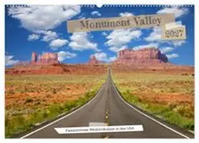 CALVENDO / Bittner |  Monument Valley - Faszinierende Westernkulisse in den USA (Wandkalender 2027 DIN A2 quer), CALVENDO Monatskalender | Sonstiges |  Sack Fachmedien