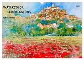 CALVENDO / Funck |  WATERCOLOR IMPRESSIONS (Wall Calendar 2027 DIN A3 landscape), CALVENDO 12 Month Wall Calendar | Sonstiges |  Sack Fachmedien