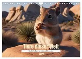 CALVENDO / Blohm |  Tiere dieser Welt - Niedliche Tiere in witzigen Momenten (Wandkalender 2027 DIN A4 quer), CALVENDO Monatskalender | Sonstiges |  Sack Fachmedien