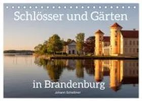CALVENDO / Scheibner |  Schlösser und Gärten in Brandenburg (Tischkalender 2027 DIN A5 quer), CALVENDO Monatskalender | Sonstiges |  Sack Fachmedien