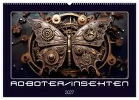 CALVENDO / Braun |  Roboterinsekten (Wandkalender 2027 DIN A2 quer), CALVENDO Monatskalender | Sonstiges |  Sack Fachmedien