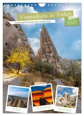CALVENDO / Grellmann |  Cappadocia in Turkey (Wall Calendar 2027 DIN A4 portrait), CALVENDO 12 Month Wall Calendar | Sonstiges |  Sack Fachmedien