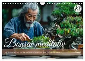 CALVENDO / Waurick |  Bonsai meditativ (Wandkalender 2027 DIN A4 quer), CALVENDO Monatskalender | Sonstiges |  Sack Fachmedien