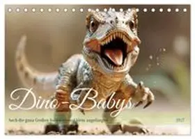 CALVENDO / Tapper |  Dino-Babys (Tischkalender 2027 DIN A5 quer), CALVENDO Monatskalender | Sonstiges |  Sack Fachmedien