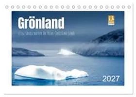 CALVENDO / Rohde |  Grönland - eisige Landschaften im Prins Christian Sund (Tischkalender 2027 DIN A5 quer), CALVENDO Monatskalender | Sonstiges |  Sack Fachmedien