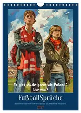 CALVENDO / Löwer |  Fußballsprüche (Wandkalender 2027 DIN A4 hoch), CALVENDO Monatskalender | Sonstiges |  Sack Fachmedien
