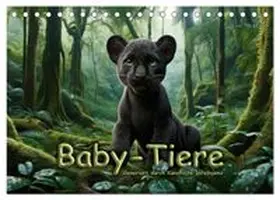 CALVENDO / R. Stuhlmann |  Baby-Tiere (Tischkalender 2027 DIN A5 quer), CALVENDO Monatskalender | Sonstiges |  Sack Fachmedien