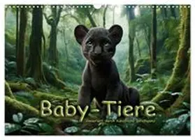 CALVENDO / R. Stuhlmann |  Baby-Tiere (Wandkalender 2027 DIN A3 quer), CALVENDO Monatskalender | Sonstiges |  Sack Fachmedien