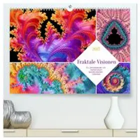 CALVENDO / Fischer |  Fraktale Visionen (hochwertiger Premium Wandkalender 2027 DIN A2 quer), Kunstdruck in Hochglanz | Sonstiges |  Sack Fachmedien