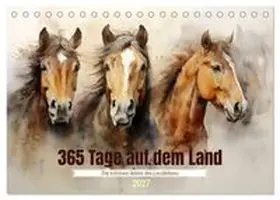 CALVENDO / Tapper |  365 Tage auf dem Land (Tischkalender 2027 DIN A5 quer), CALVENDO Monatskalender | Sonstiges |  Sack Fachmedien